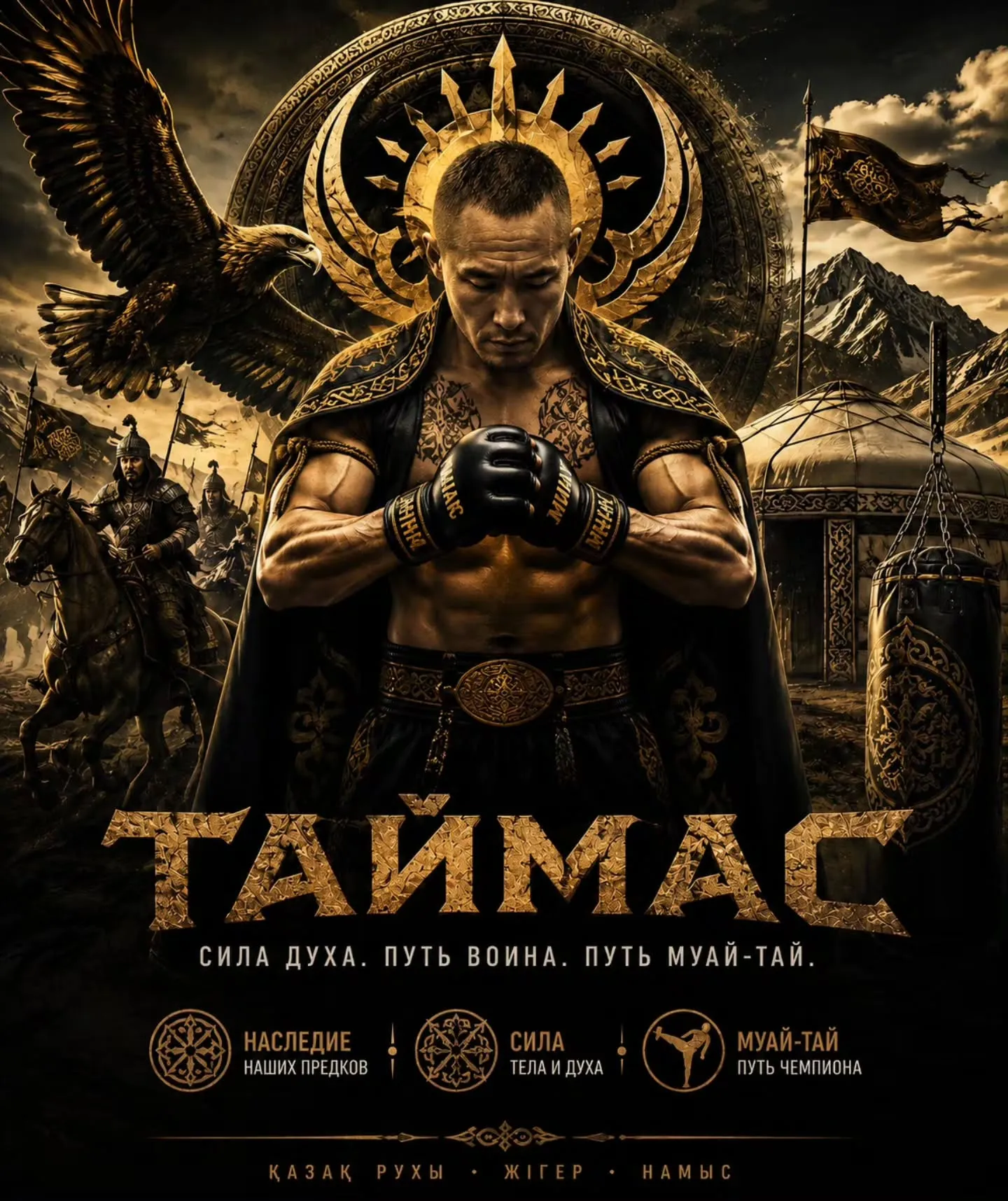 Постер TAIMAS: сила духа, путь воина, путь муай-тай